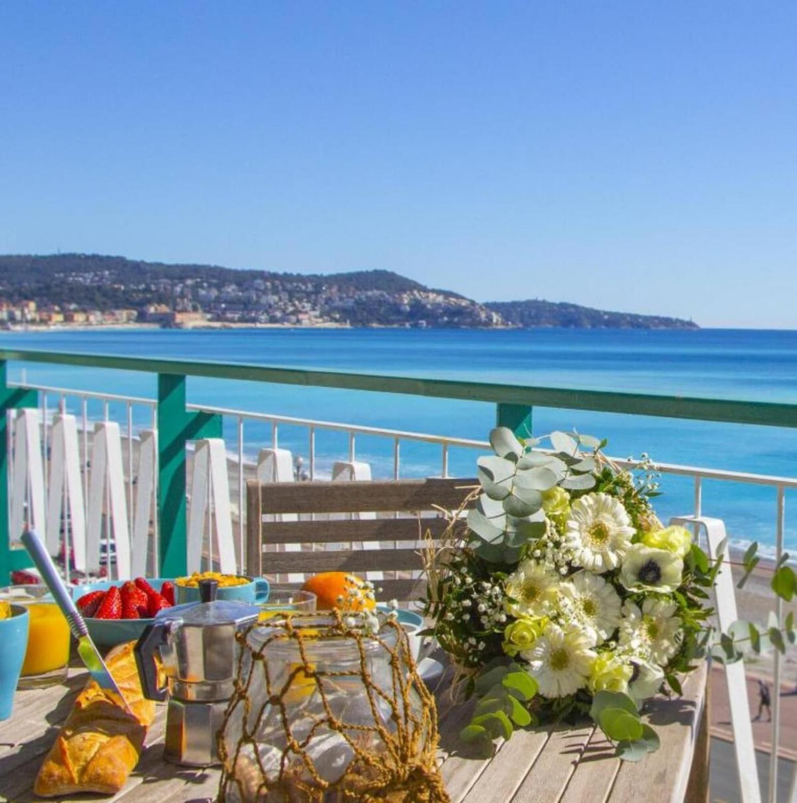 شقة Prom 131 - Promenade - Sea View - Terrace نيس المظهر الخارجي الصورة